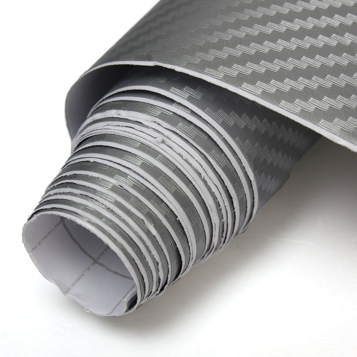 2Mx60CM DIY 3D Carbon Fiber Vinyl Wrap Roll Film Sticker Decal Car Air Free