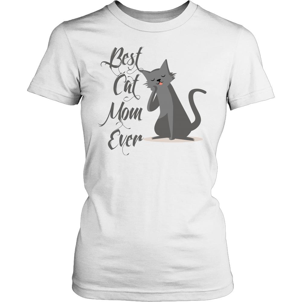 Best Cat Mom Shirt Design