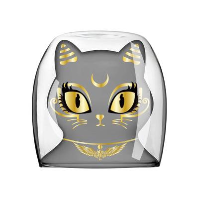 Creative 3D Cat Shaped Glass