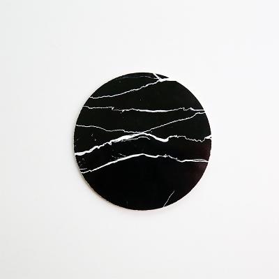 Black and White Marble Coaster