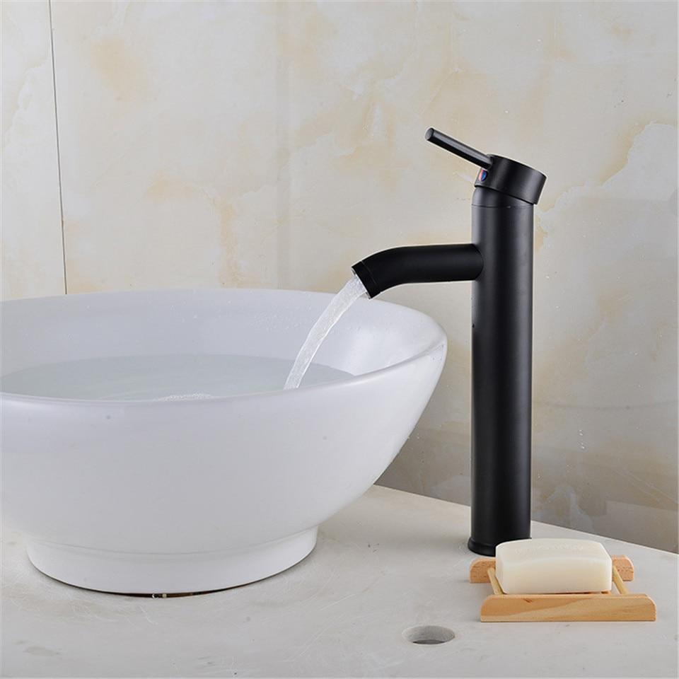 Black Matte Finish Stainless Steel Faucet