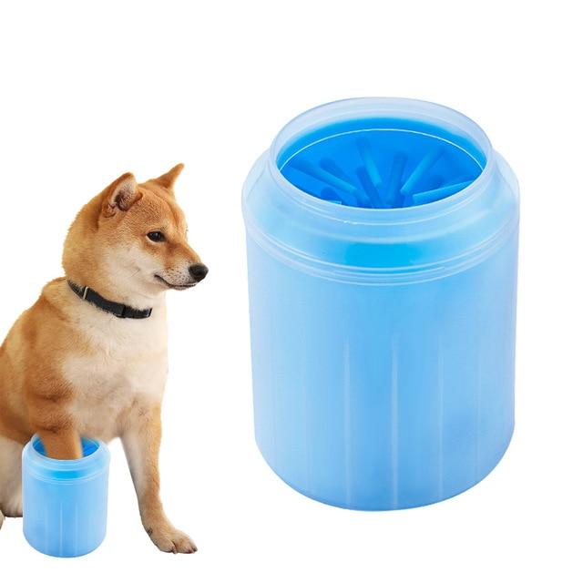 FlashPaw Dog Paw Cleaner Cup for Combing Dirty Paws
