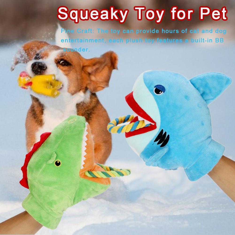 Squeaky Dog Plush Toy